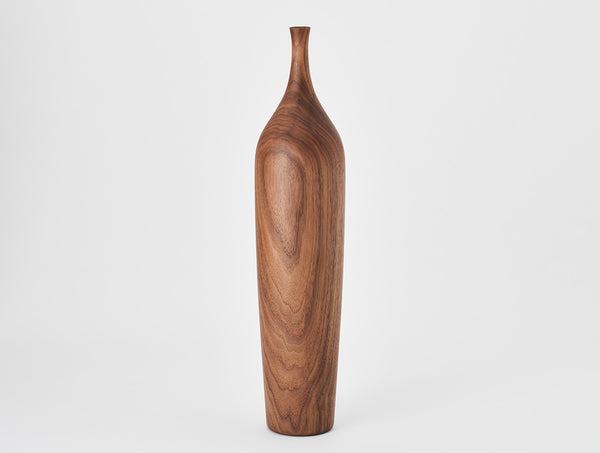 Linea Walnut Grande Vase