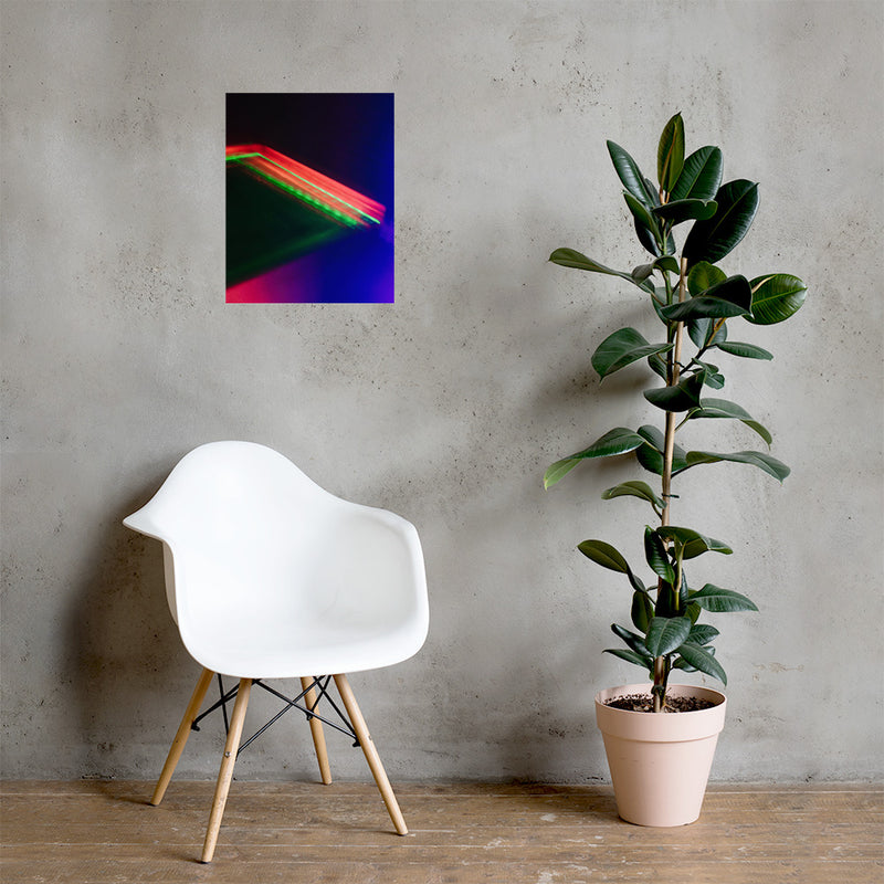 House of Light Rays Print