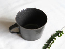 Black Coffee Cup