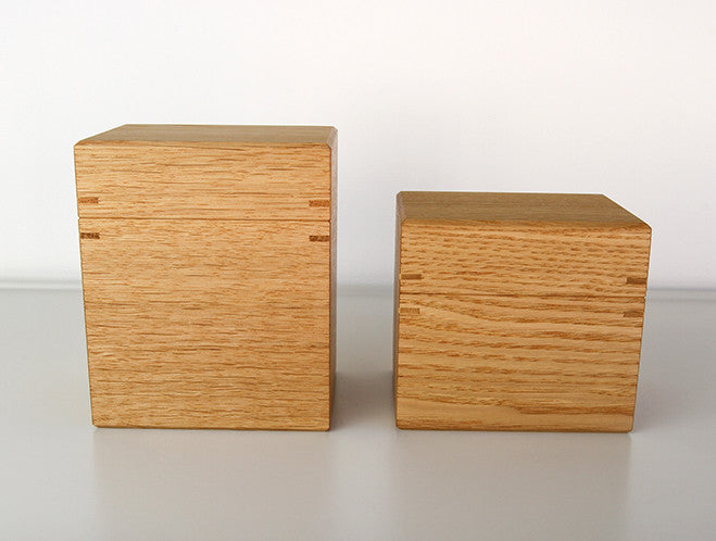 Oak Tea Box S