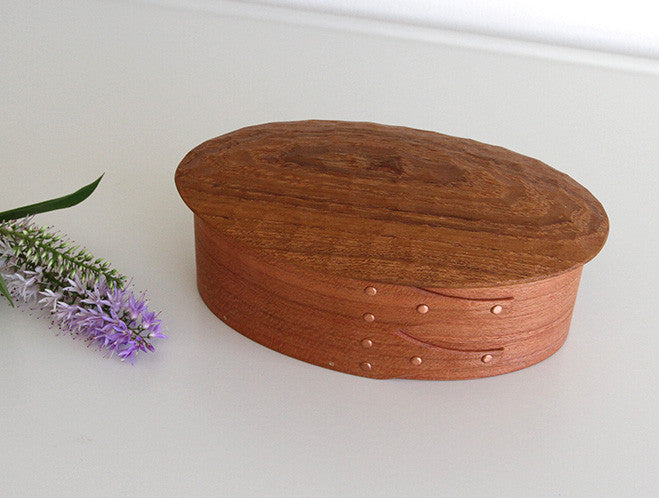 Oval Carved Box