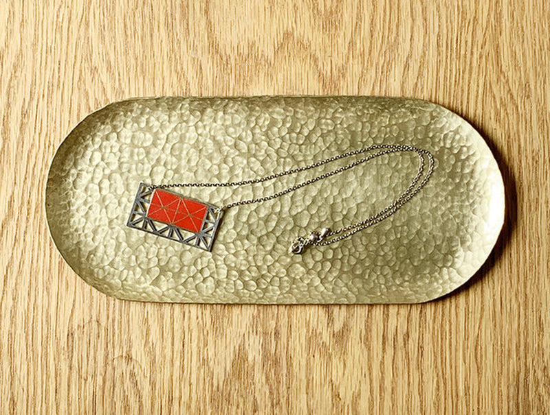 Oval Brass Tray