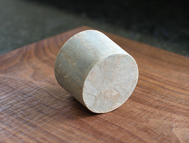 Pale Grey Dry Lacquer Vase