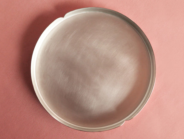 Copper / Tin Cake Plate L