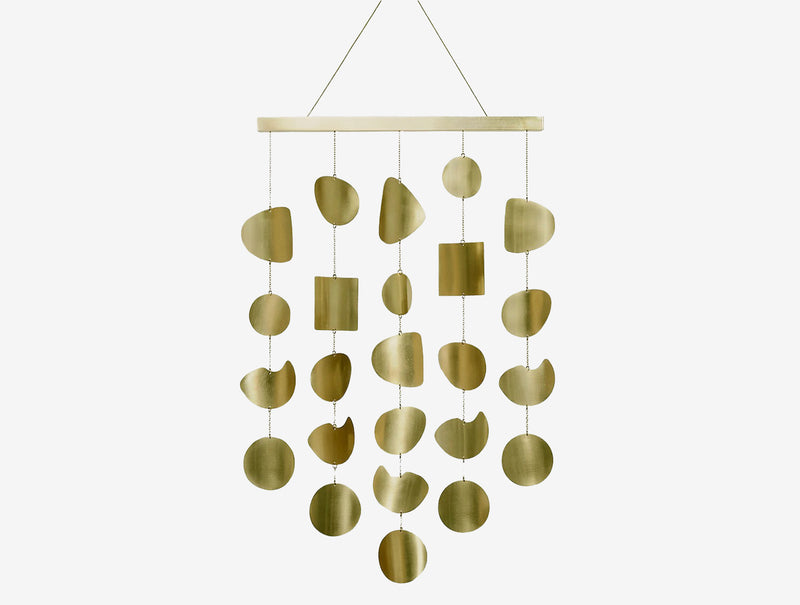 Large Quarry Wall Hanging Brass