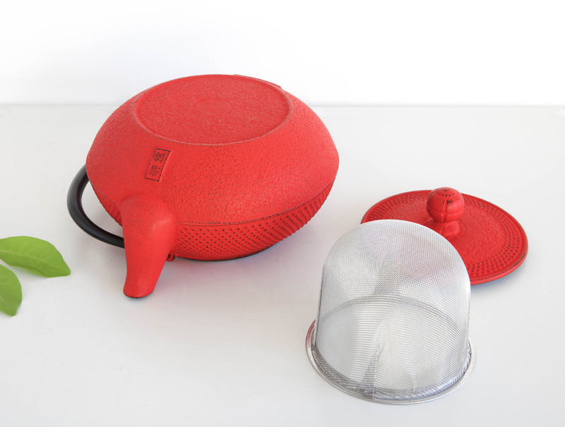Arare Teapot Red 600ml