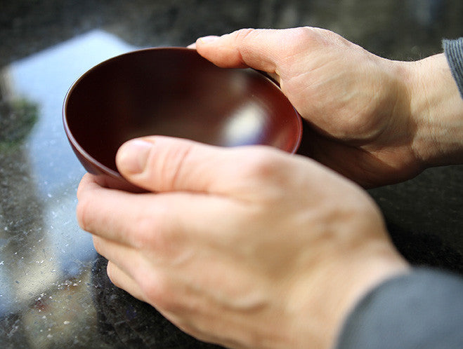 Red Urushi Bowl