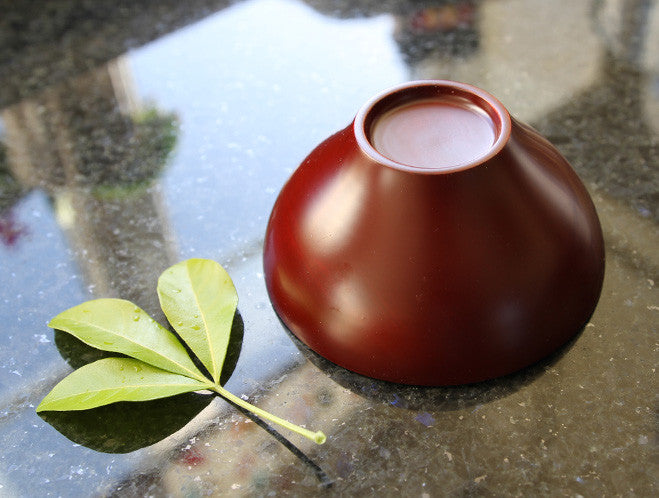 Red Urushi Bowl