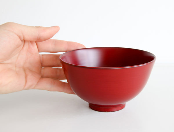 Red Winged Soup Bowl