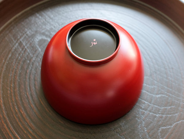 Red Marumi Bowl