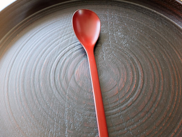 Red Lacquer Spoon