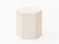 Riki Stool Low White