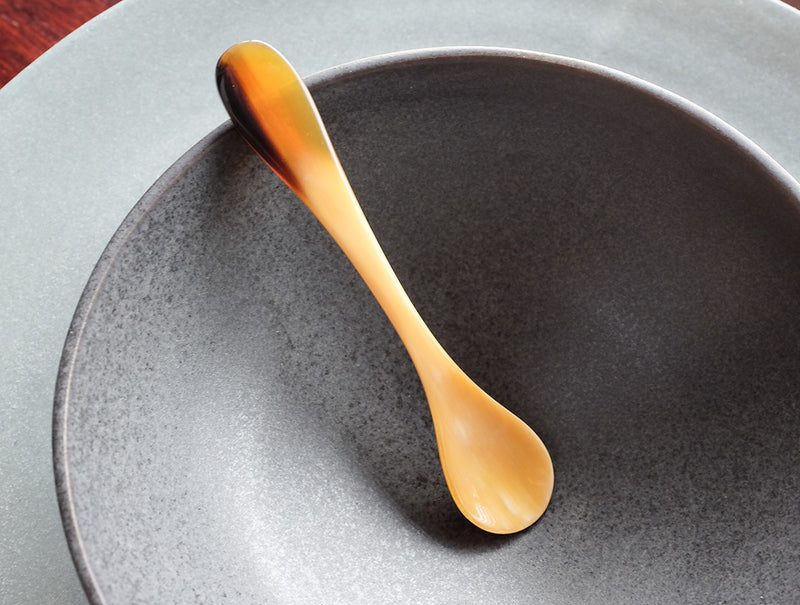 Horn Salt Spoon
