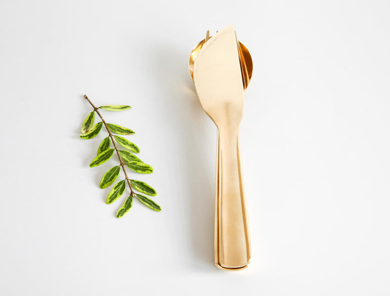 Brass Dinner Set