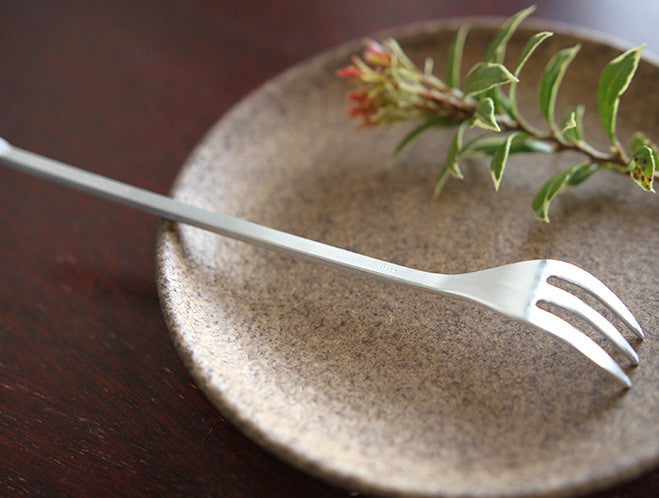 Salad Fork in Aluminium