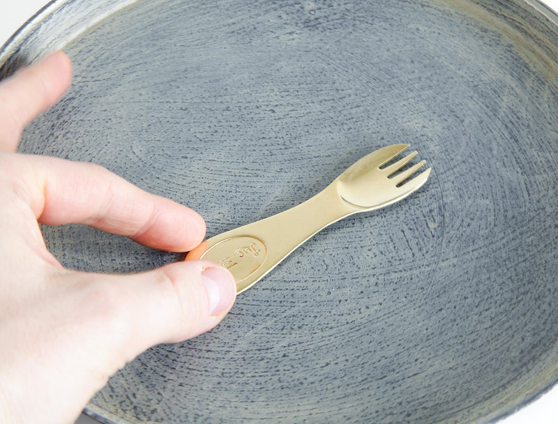 Brass Dessert Fork