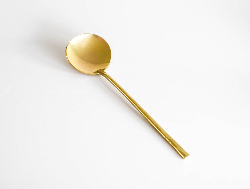 Tiny Brass Spoon