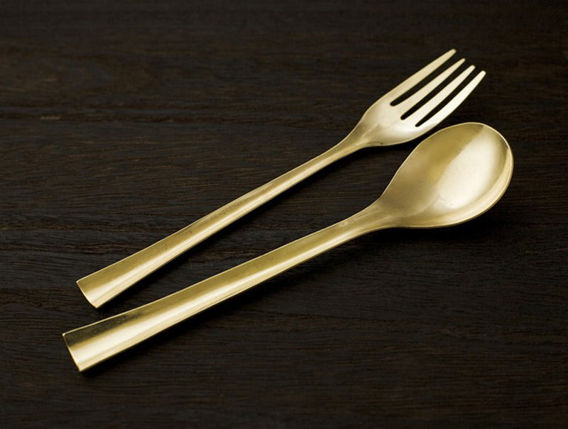 Brass Dinner Spoon