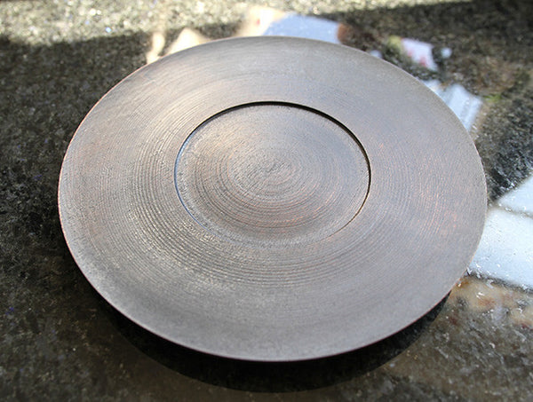 Black Walnut Lined Lacquer Dish