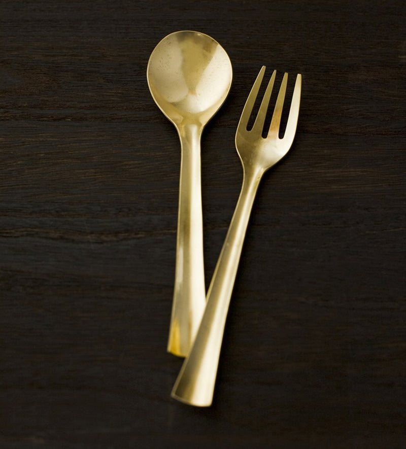 Brass Dinner Spoon