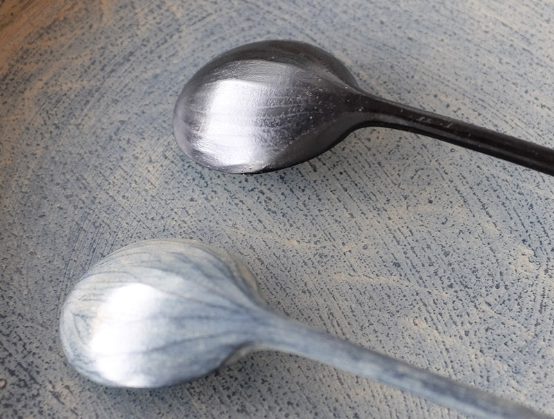 Spoon in Black Lacquer