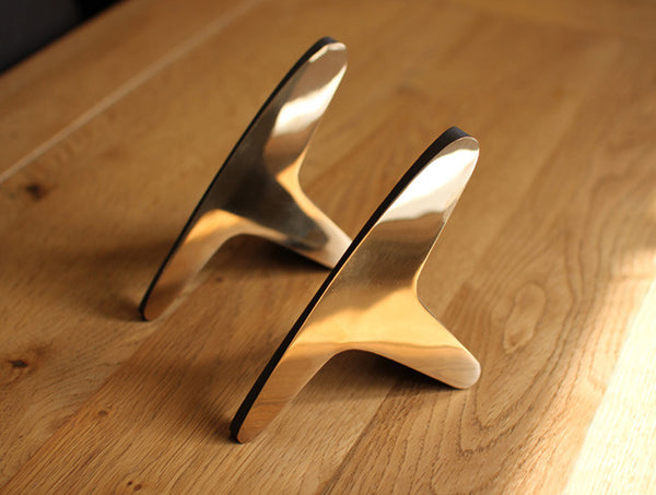T Polished Bookends