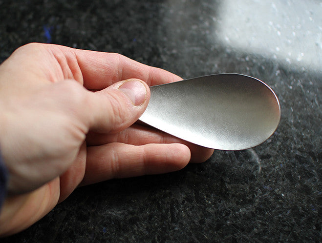 Aluminium Teardrop Spoon