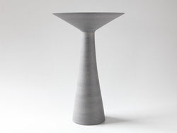 Long Neck Grey Vase