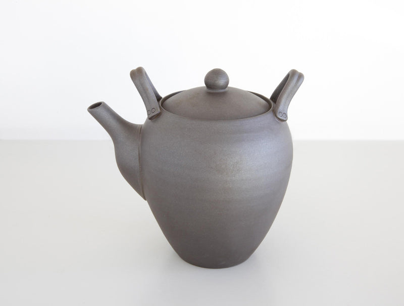 Teapot ‘Sencha’ 690 Black – Nankei Pottery