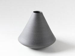 Grey Triangle Vase