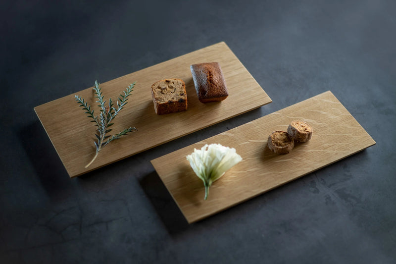 Tsuki-jiri Oak Flat Plate