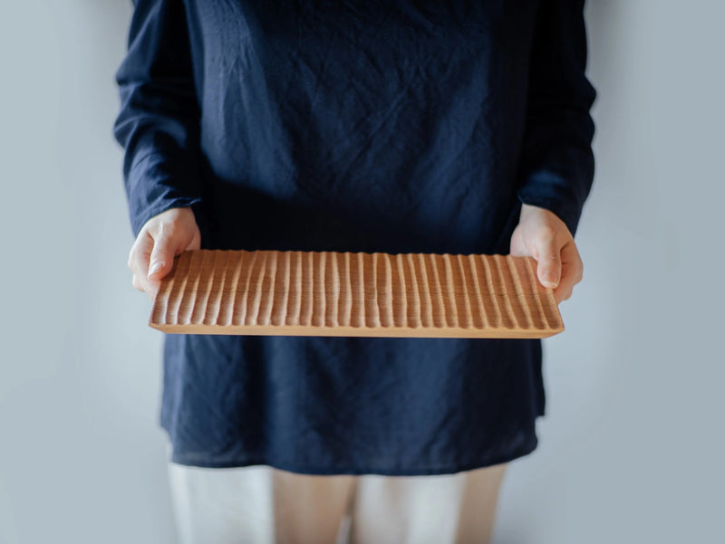 Tsuki-jiri Oak Ridged Plate