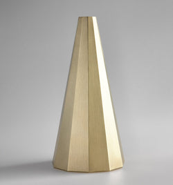 Brass Decagon Vase