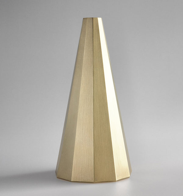 Brass Decagon Vase