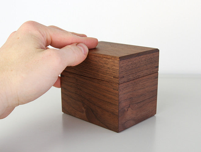 Walnut Tea Box S
