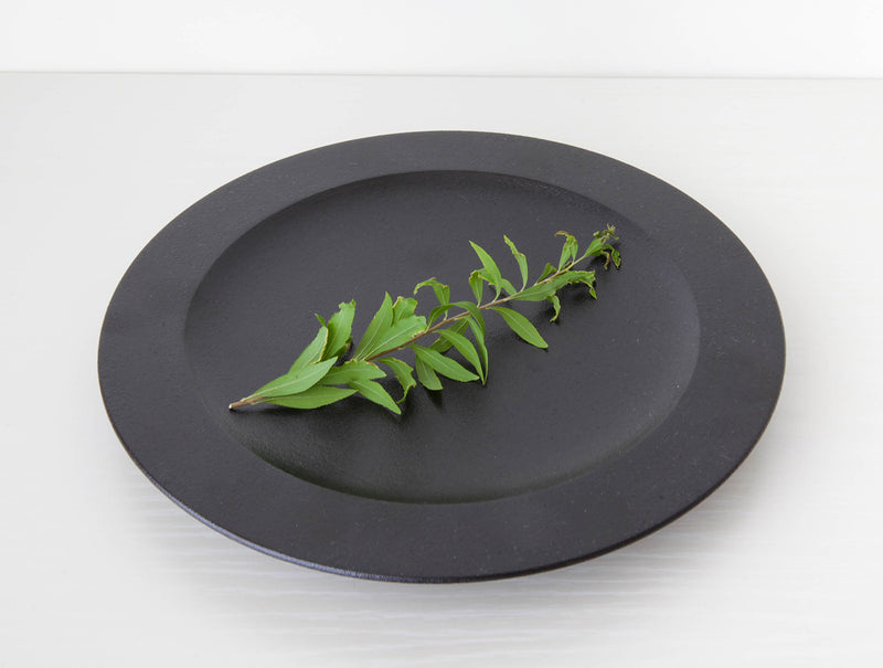 Black Hamon Rim Plate