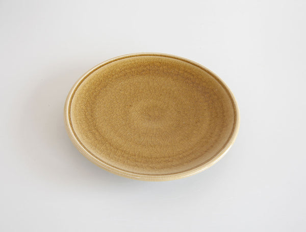 Small Amber Plate